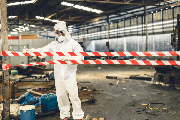 Professional Biohazard technician working in Forest Hill, MD